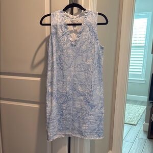 Tommy Bahama Light Blue Floral Dress